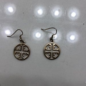 Gold earrings